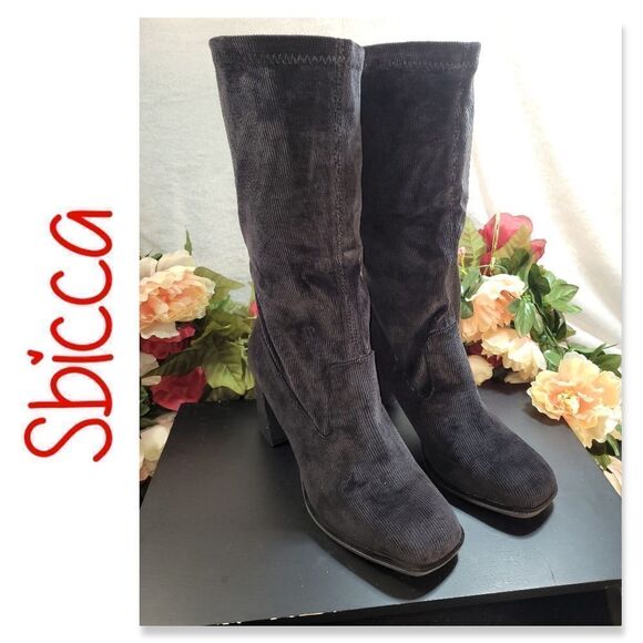 NIB Sbicca Grandfield Corduroy Boot - Picture 1 of 12